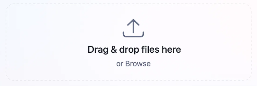 File Converter Pro Interface - Drag and Drop